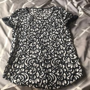 Express lace top